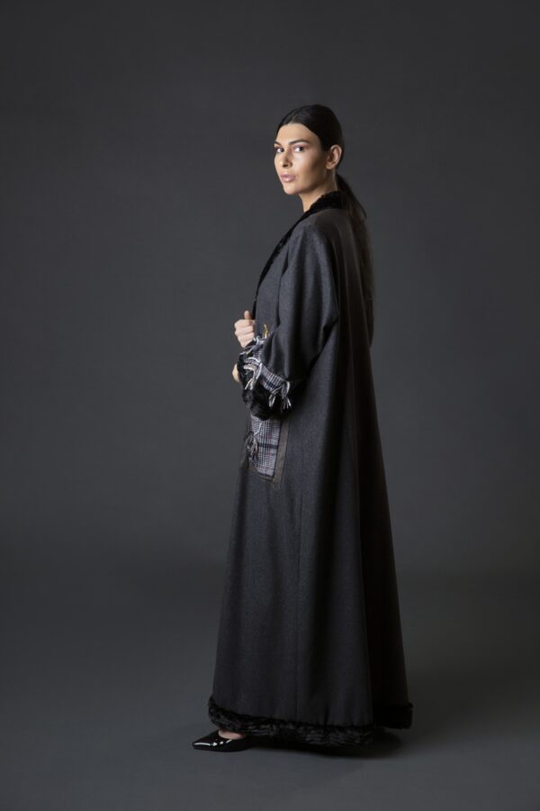 Winter Fabric Abaya - Image 3