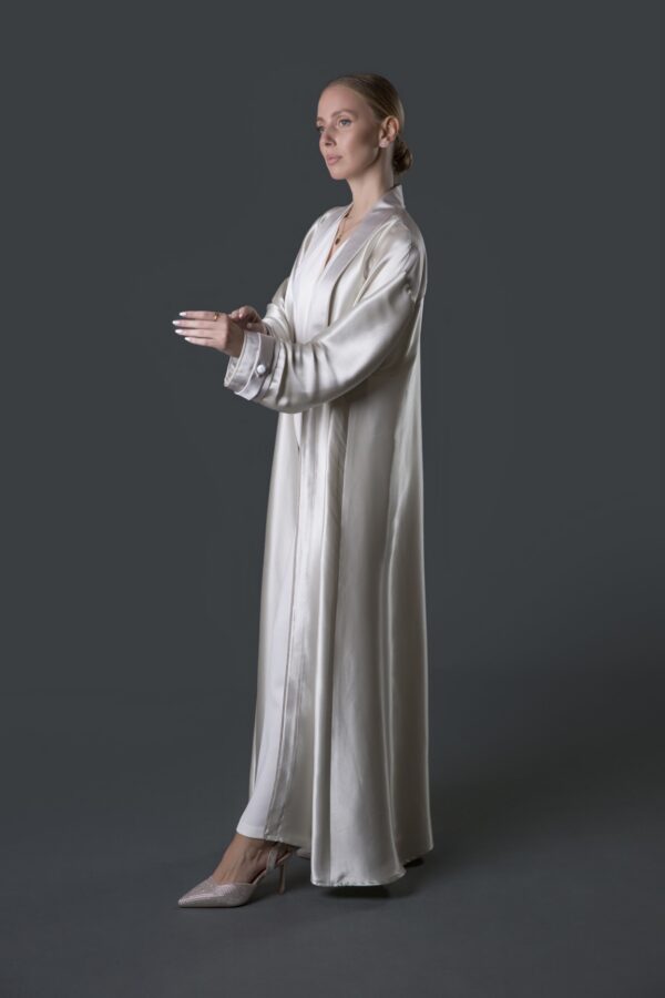 Coat Style Abaya - Image 3