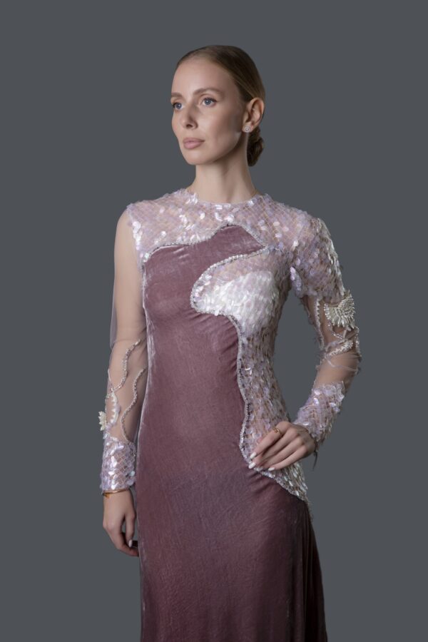 Marine Life Inspired Dress - Image 4