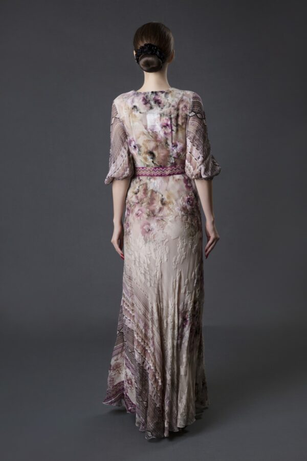 Floral and Geometric Dress - Image 4