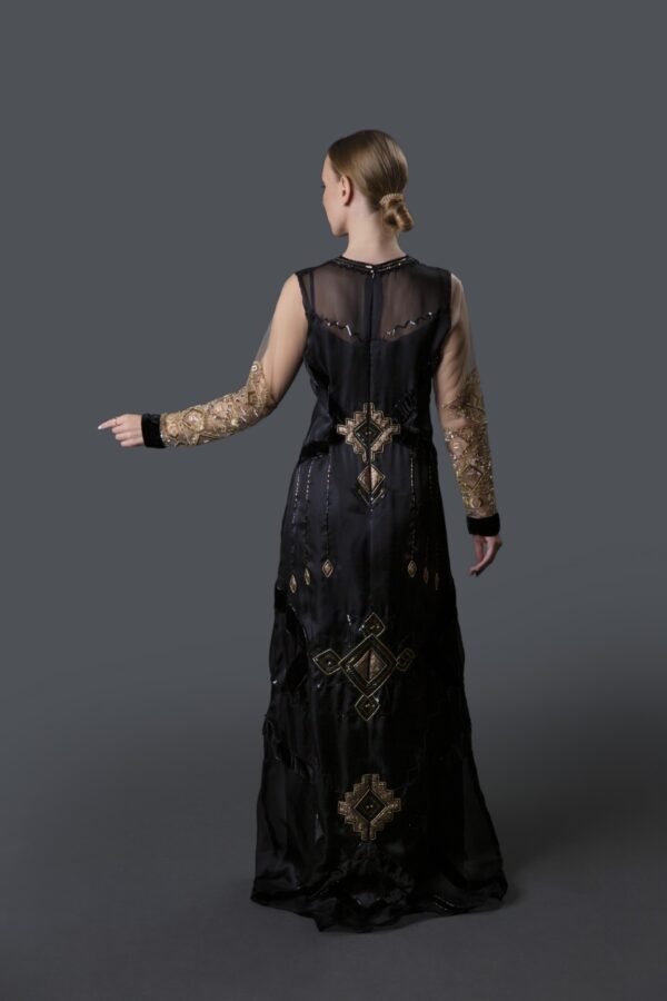 Organza Dress (Geometric Motifs) - Image 3