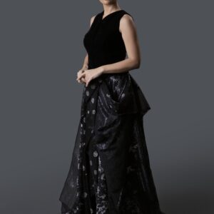 Floral short dress red