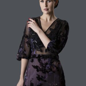 Donna gold frame glasses