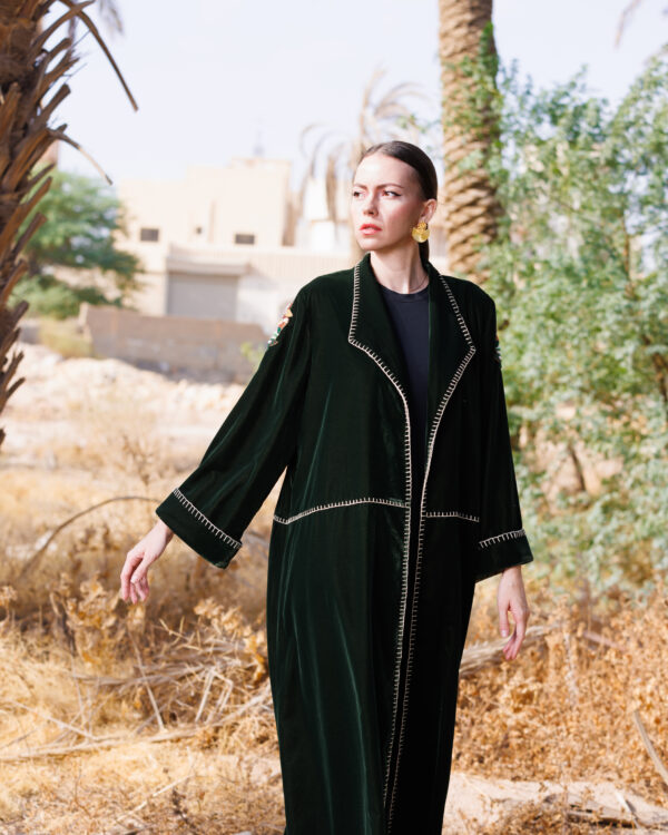 Al Ula Kashta Abaya- Egyptian Abaya - Image 3