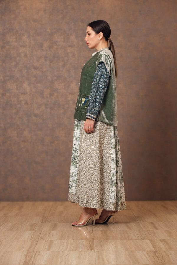 Patchwork Bloom Galabiya Set - Image 6