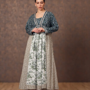 Patchwork Bloom Galabiya Set