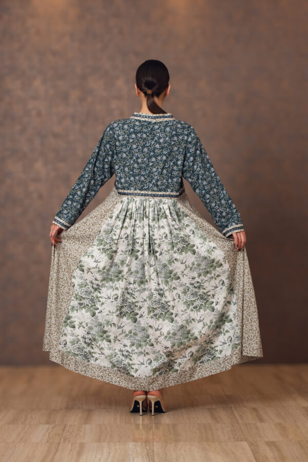 Patchwork Bloom Galabiya Set - Image 2